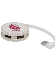 Hub USB de paja de trigo N60903421 2