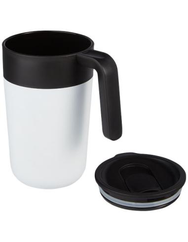 Taza de 400 ml con doble pared reciclada N10137001