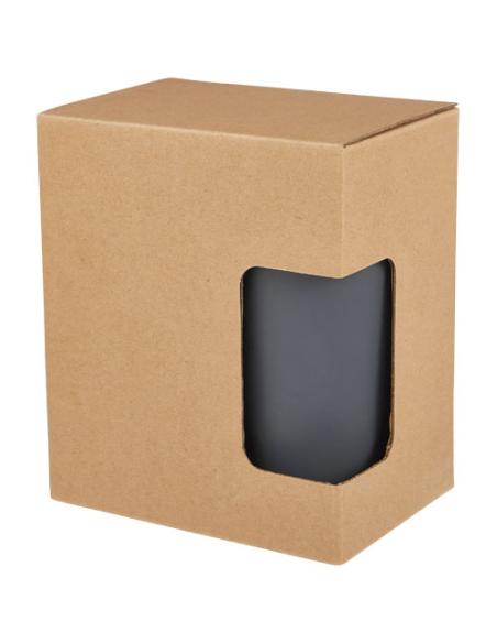 Taza de 400 ml con doble pared reciclada N28137001