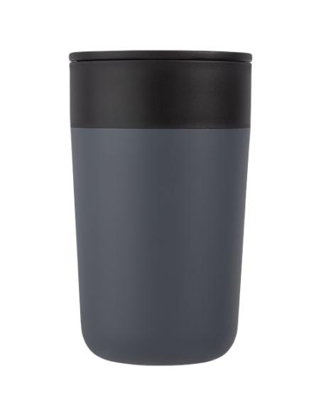 Taza de 400 ml con doble pared reciclada N28137001