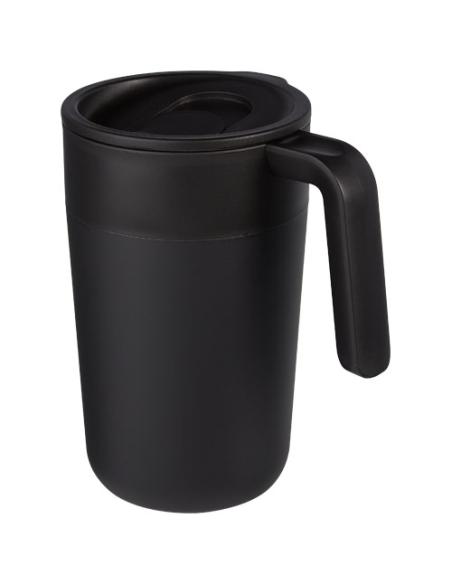 Taza de 400 ml con doble pared reciclada N09137001