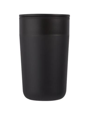 Taza de 400 ml con doble pared reciclada N09137001