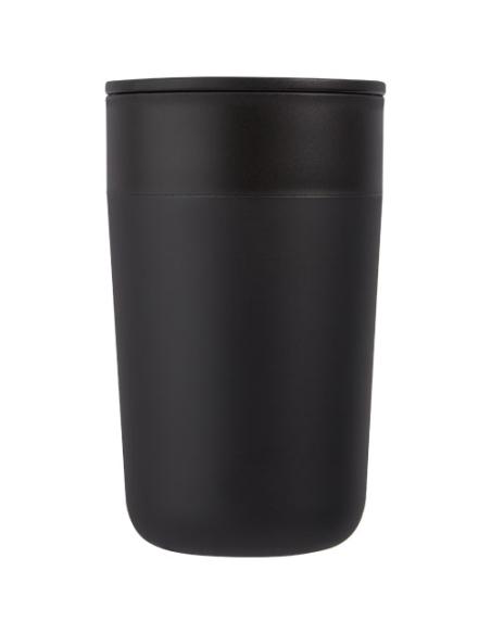 Taza de 400 ml con doble pared reciclada N09137001