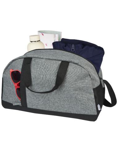 Bolsa deportiva de lona en dos tonos reciclada GRS de 21 L N09656021