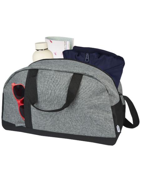 Bolsa deportiva de lona en dos tonos reciclada GRS de 21 L N09656021