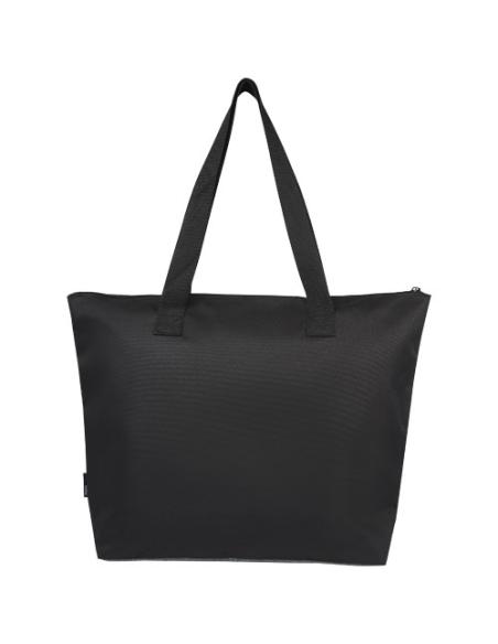 Bolsa Tote reciclada GRS en dos tonos con cremallera de 15 L N09756021