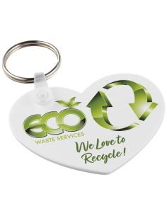 Llavero reciclado con forma de corazón N10374012
