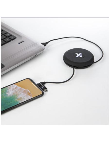 SCX.design C18 travel light-up 3 en 1 cable retroiluminado N09400XP2