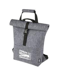 Bolsa para bicicleta enrollable de fieltro reciclado GRS de 13 L N28366021 2