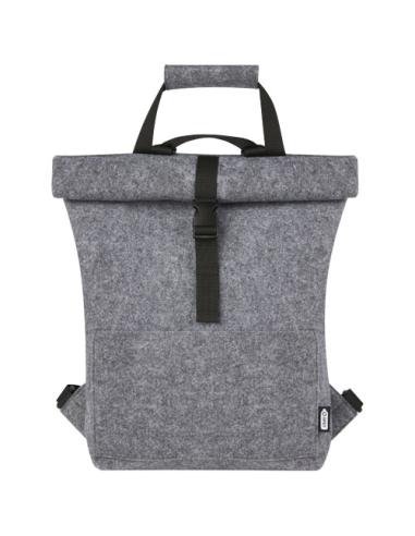 Bolsa para bicicleta enrollable de fieltro reciclado GRS de 13 L N28366021