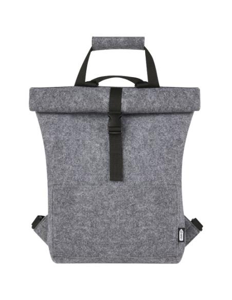 Bolsa para bicicleta enrollable de fieltro reciclado GRS de 13 L N28366021