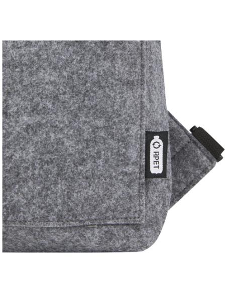 Bolsa para bicicleta enrollable de fieltro reciclado GRS de 13 L N28366021