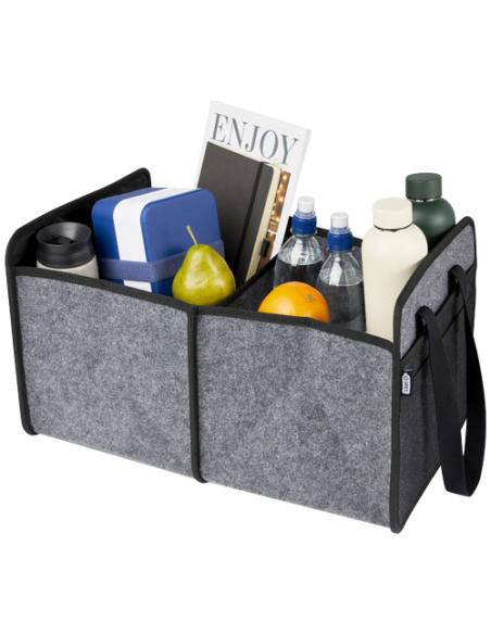 Organizador de coche plegable de fieltro reciclado GRS N28466021