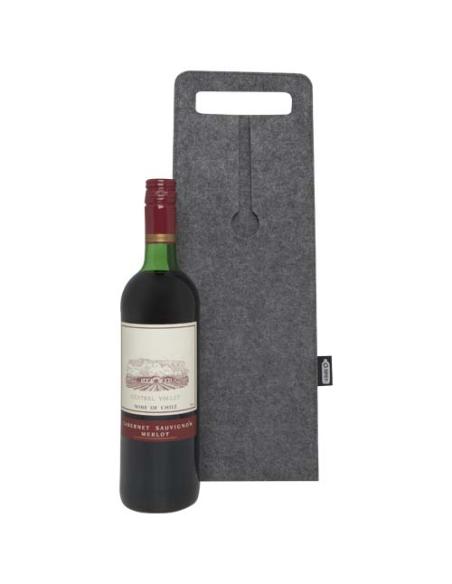 Bolsa de vino de fieltro reciclado GRS de 75 cl N28566021