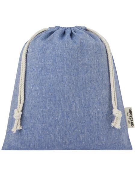 Bolsa de regalo mediana de 1,5 l de algodón reciclado GRS de 150 g/m² N05176021