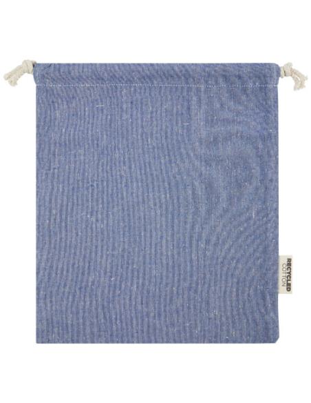 Bolsa de regalo mediana de 1,5 l de algodón reciclado GRS de 150 g/m² N05176021