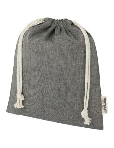 Bolsa de regalo mediana de 1,5 l de algodón reciclado GRS de 150 g/m² N60176021