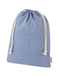 Bolsa de regalo grande de 4 l de algodón reciclado GRS de 150 g/m² N05276021