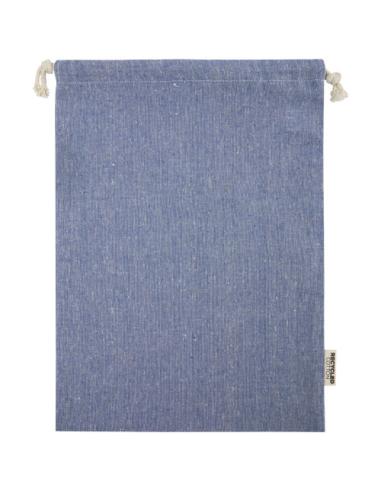 Bolsa de regalo grande de 4 l de algodón reciclado GRS de 150 g/m² N05276021