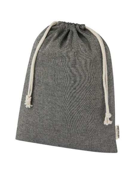 Bolsa de regalo grande de 4 l de algodón reciclado GRS de 150 g/m² N09276021