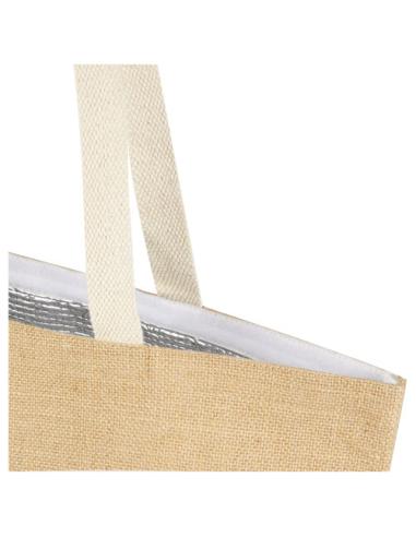 Bolsa Tote isotérmica de yute de 300 g/m² de 12 L N60576021