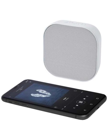 Minialtavoz Bluetooth® de plástico reciclado 2.0 de 3 W con certificación RCS N10503421