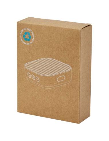 Minialtavoz Bluetooth® de plástico reciclado 2.0 de 3 W con certificación RCS N09503421