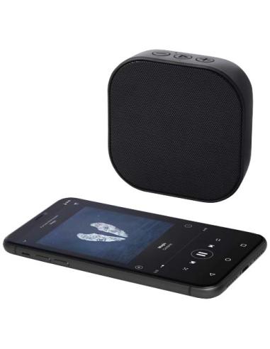 Minialtavoz Bluetooth® de plástico reciclado 2.0 de 3 W con certificación RCS N09503421