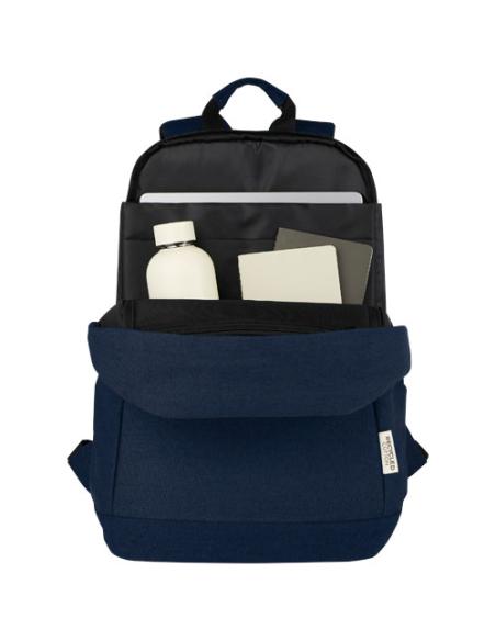 Mochila antirrobo de 18 L para portátil de 15,6" de lona reciclada GRS N55776021