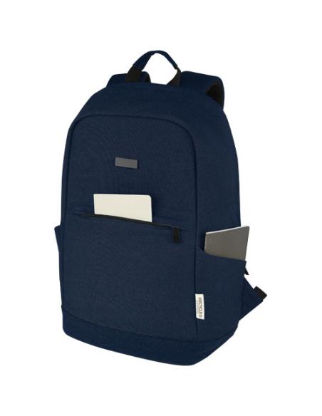 Mochila antirrobo de 18 L para portátil de 15,6" de lona reciclada GRS N55776021
