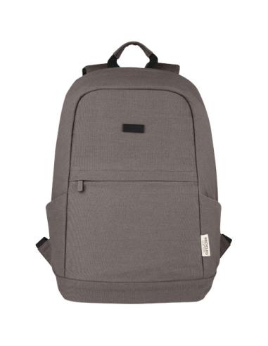 Mochila antirrobo de 18 L para portátil de 15,6" de lona reciclada GRS N28776021