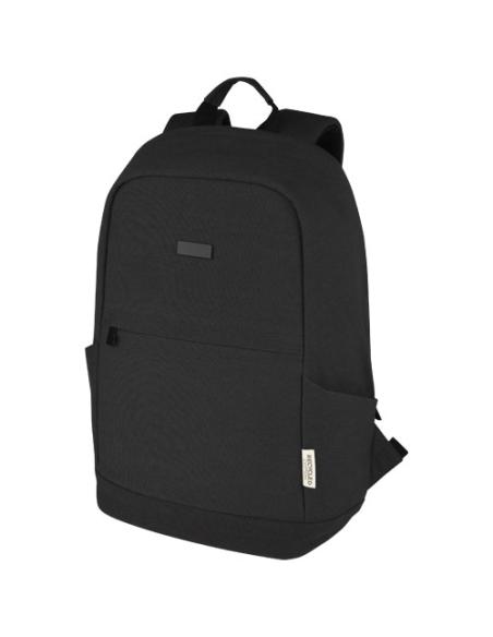 Mochila antirrobo de 18 L para portátil de 15,6" de lona reciclada GRS N09776021
