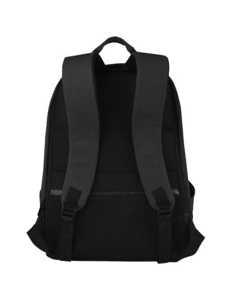 Mochila antirrobo de 18 L para portátil de 15,6" de lona reciclada GRS N09776021