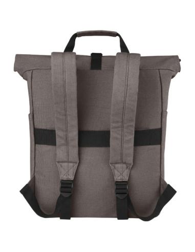 Mochila enrollable de 15 L para portátil de 15" de lona reciclada GRS N28876021