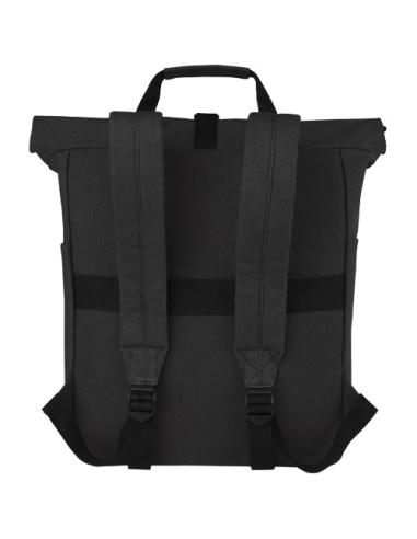 Mochila enrollable de 15 L para portátil de 15" de lona reciclada GRS N09876021