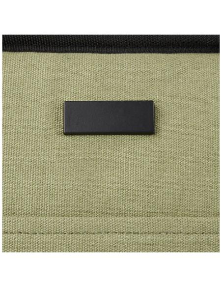 Bolsa isotérmica de 6 L para almuerzo y 9 latas de lona reciclada GRS N06976021