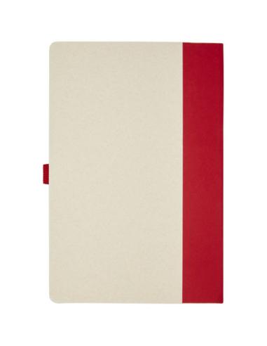 Set de libreta de referencia de tamaño A5 y bolígrafo fabricados con cartones de leche reciclados N12118701