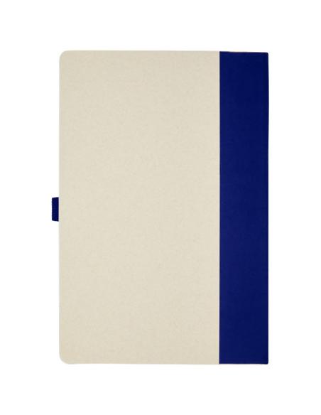 Set de libreta de referencia de tamaño A5 y bolígrafo fabricados con cartones de leche reciclados N25118701