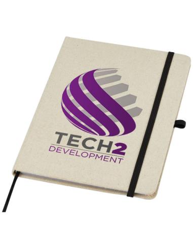 Libreta de tapa dura de algodón orgánico N60318701