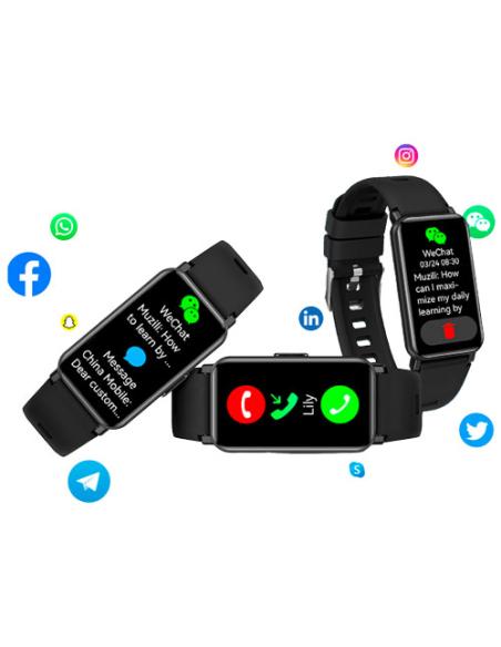 Pulsera inteligente multideporte con GPS N09051AP2