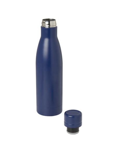 Bidón con aislamiento al vacío de 500 ml de cobre de acero inoxidable reciclado con certificación RCS N25637001