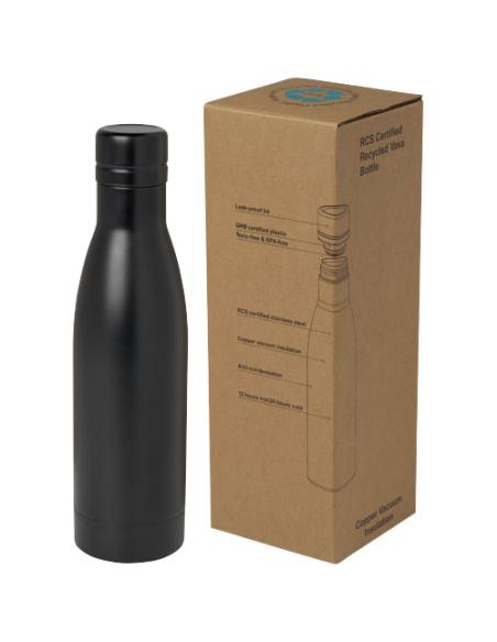 Bidón con aislamiento al vacío de 500 ml de cobre de acero inoxidable reciclado con certificación RCS N09637001