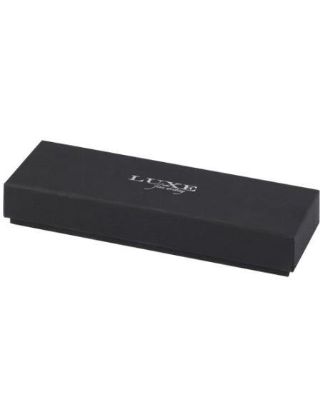 Set de regalo de bolígrafo y rollerball de aluminio reciclado (tinta negra) N18838701