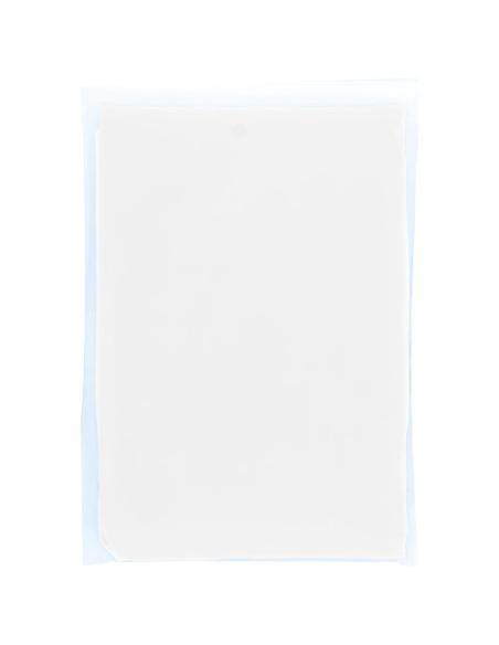 Poncho de lluvia desechable de material reciclado con bolsa de almacenamiento N10714901