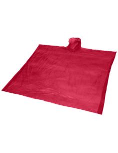 Poncho de lluvia desechable de material reciclado con bolsa de almacenamiento N10714901