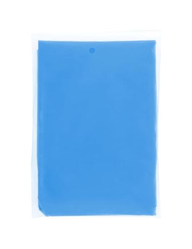 Poncho de lluvia desechable de material reciclado con bolsa de almacenamiento N35714901