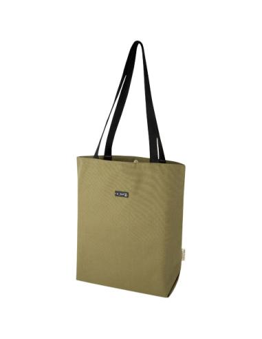 Bolsa Tote versátil de lona reciclada GRS de 14 l N06240031