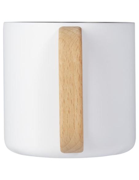 Taza de acero inoxidable reciclado con certificado RCS con aislamiento de cobre de 360 ml N10047001