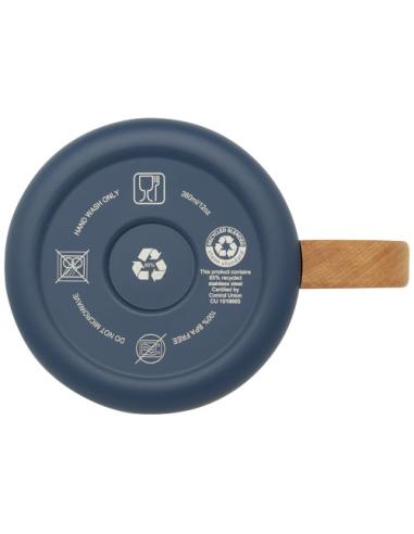 Taza de acero inoxidable reciclado con certificado RCS con aislamiento de cobre de 360 ml N55047001