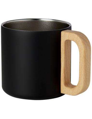 Taza de acero inoxidable reciclado con certificado RCS con aislamiento de cobre de 360 ml N09047001